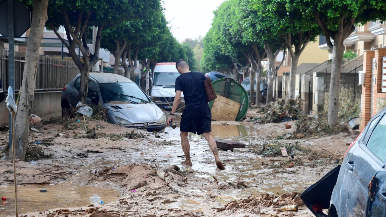 Photo de l'inondation à Valence